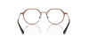 Ray-Ban Junior RB1058 Brown On Rose Gold #colour_brown-on-rose-gold