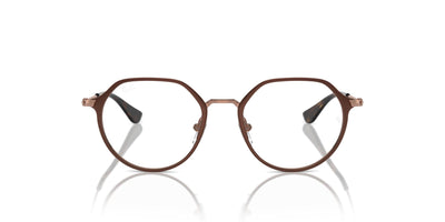 Ray-Ban Junior RB1058 Brown On Rose Gold #colour_brown-on-rose-gold