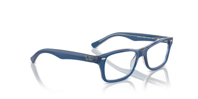 Ray-Ban Junior RB1531 Top Dark Blue-Brown-Light Grey #colour_top-dark-blue-brown-light-grey