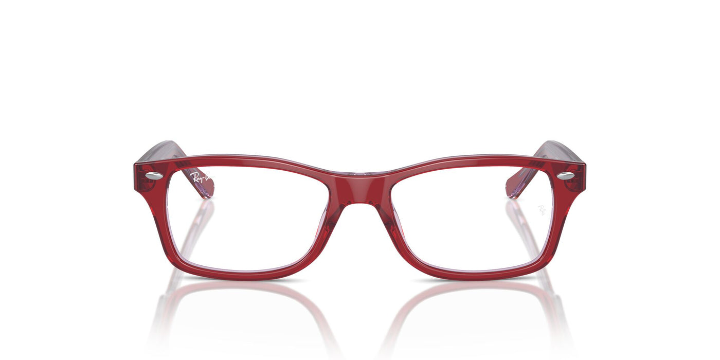 Ray-Ban Junior RB1531 Top Red-Orange-Light Purple #colour_top-red-orange-light-purple