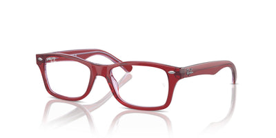 Ray-Ban Junior RB1531 Top Red-Orange-Light Purple #colour_top-red-orange-light-purple