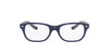 Ray-Ban Junior RB1555 Blue On Transparent #colour_blue-on-transparent