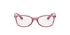 Ray-Ban Kids RB1586 Transparent Red #colour_transparent-red