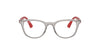 Ray-Ban Junior RB1601 Transparent Grey #colour_transparent-grey