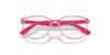 Ray-Ban Junior RB1631 Transparent Pink #colour_transparent-pink