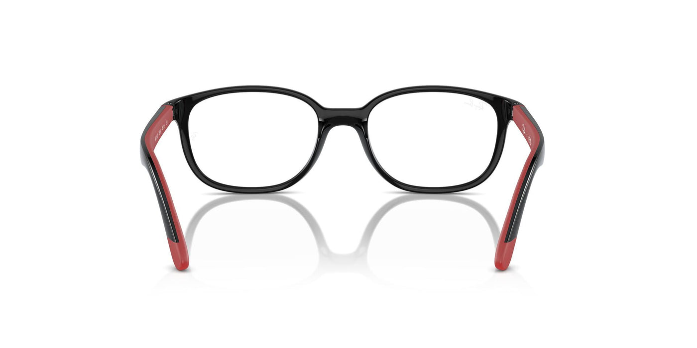 Ray-Ban Junior RB1632 Black On Red #colour_black-on-red