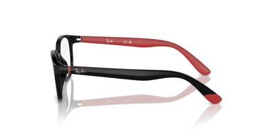 Ray-Ban Junior RB1632 Black On Red #colour_black-on-red