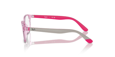 Ray-Ban Junior RB1632 Transparent Pink #colour_transparent-pink