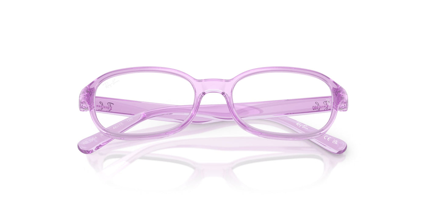 Ray-Ban Kids RB1904 Transparent Violet #colour_transparent-violet