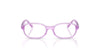 Ray-Ban Kids RB1904 Transparent Violet #colour_transparent-violet