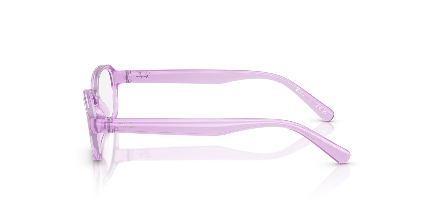 Ray-Ban Kids RB1904 Transparent Violet #colour_transparent-violet