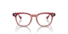 Ray-Ban Junior RB9098V Top Red-Orange-Light Purple #colour_top-red-orange-light-purple