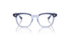 Ray-Ban Junior RB9098V Top Violet On Transparent Violet #colour_top-violet-on-transparent-violet