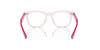 Ray-Ban Junior RB9098V Transparent Pink #colour_transparent-pink