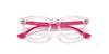Ray-Ban Junior RB9098V Transparent Pink #colour_transparent-pink