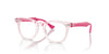 Ray-Ban Junior RB9098V Transparent Pink #colour_transparent-pink