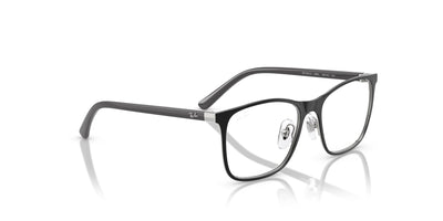 Ray-Ban Kids RB9551V Black On Silver #colour_black-on-silver