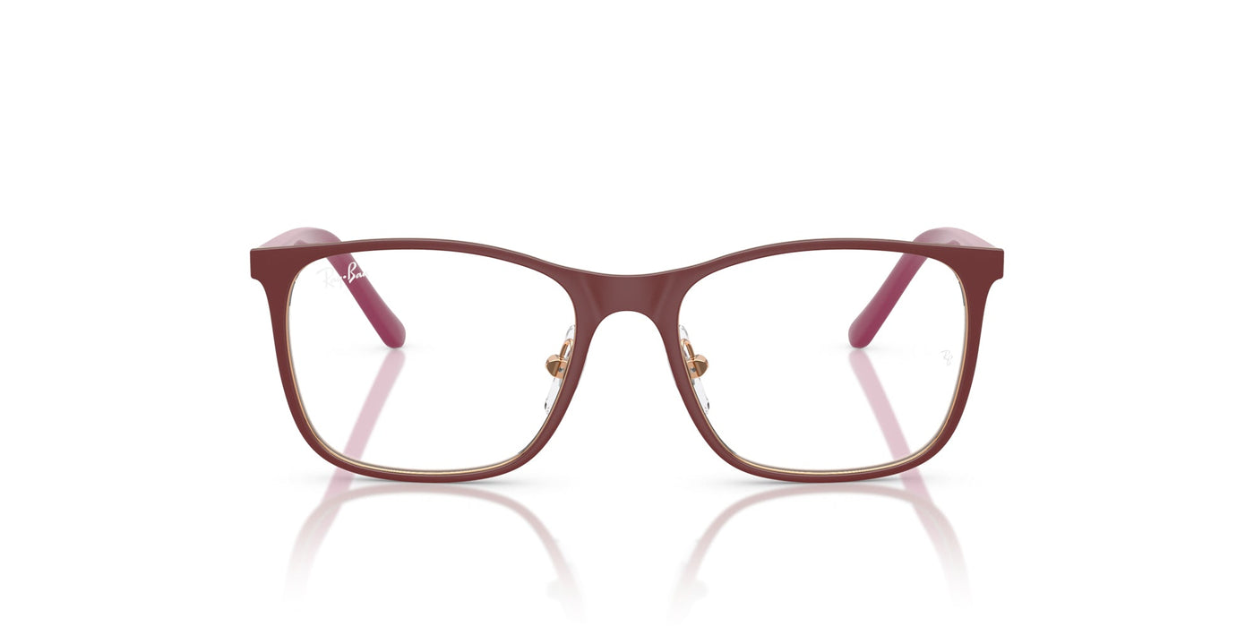 Ray-Ban Kids RB9551V Bordeaux On Rose Gold #colour_bordeaux-on-rose-gold