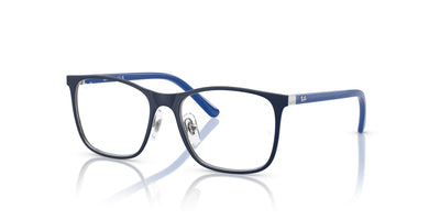 Ray-Ban Kids RB9551V Blue On Silver #colour_blue-on-silver