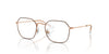 Ray-Ban Junior RB9594V Brown On Rose Gold #colour_brown-on-rose-gold
