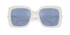 Swarovski SK6001 White/Light Blue Silver Mirror #colour_white-light-blue-silver-mirror