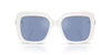 Swarovski SK6001 White/Light Blue Silver Mirror #colour_white-light-blue-silver-mirror