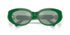 Swarovski SK6002 Dark Green/Azure Internal Silver Mirror #colour_dark-green-azure-internal-silver-mirror