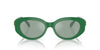 Swarovski SK6002 Dark Green/Azure Internal Silver Mirror #colour_dark-green-azure-internal-silver-mirror