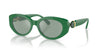 Swarovski SK6002 Dark Green/Azure Internal Silver Mirror #colour_dark-green-azure-internal-silver-mirror