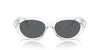 Swarovski SK6002 Transparent Crystal/Dark Grey #colour_transparent-crystal-dark-grey