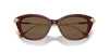 Swarovski SK6010 Opal Burgundy/Dark Brown #colour_opal-burgundy-dark-brown