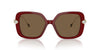 Swarovski SK6011 Transparent Burgundy/Dark Brown #colour_transparent-burgundy-dark-brown