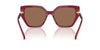 Swarovski SK6016 Transparent Burgundy/Dark Brown #colour_transparent-burgundy-dark-brown