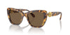 Swarovski SK6018 Havana Media/Dark Brown #colour_havana-media-dark-brown