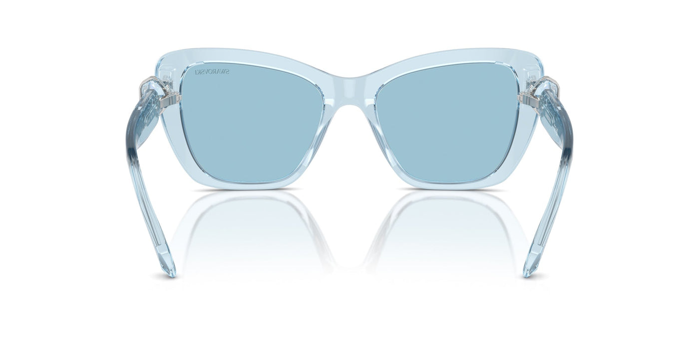 Swarovski SK6018 Transparent Light Blue/Light Blue Silver Mirror #colour_transparent-light-blue-light-blue-silver-mirror