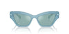 Swarovski SK6021 Milky Light Blue/Blue White Mirror #colour_milky-light-blue-blue-white-mirror