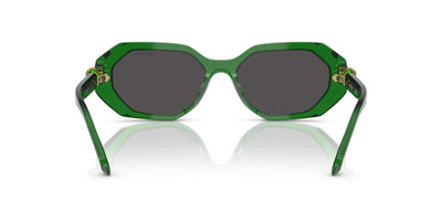 Swarovski SK6028 Transparent Green/Dark Grey #colour_transparent-green-dark-grey