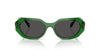 Swarovski SK6028 Transparent Green/Dark Grey #colour_transparent-green-dark-grey