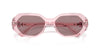 Swarovski SK6028 Transparent Pink/Light Purple Brown #colour_transparent-pink-light-purple-brown