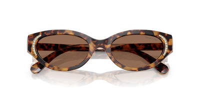 Swarovski SK6030 Havana Medio/Dark Brown #colour_havana-medio-dark-brown