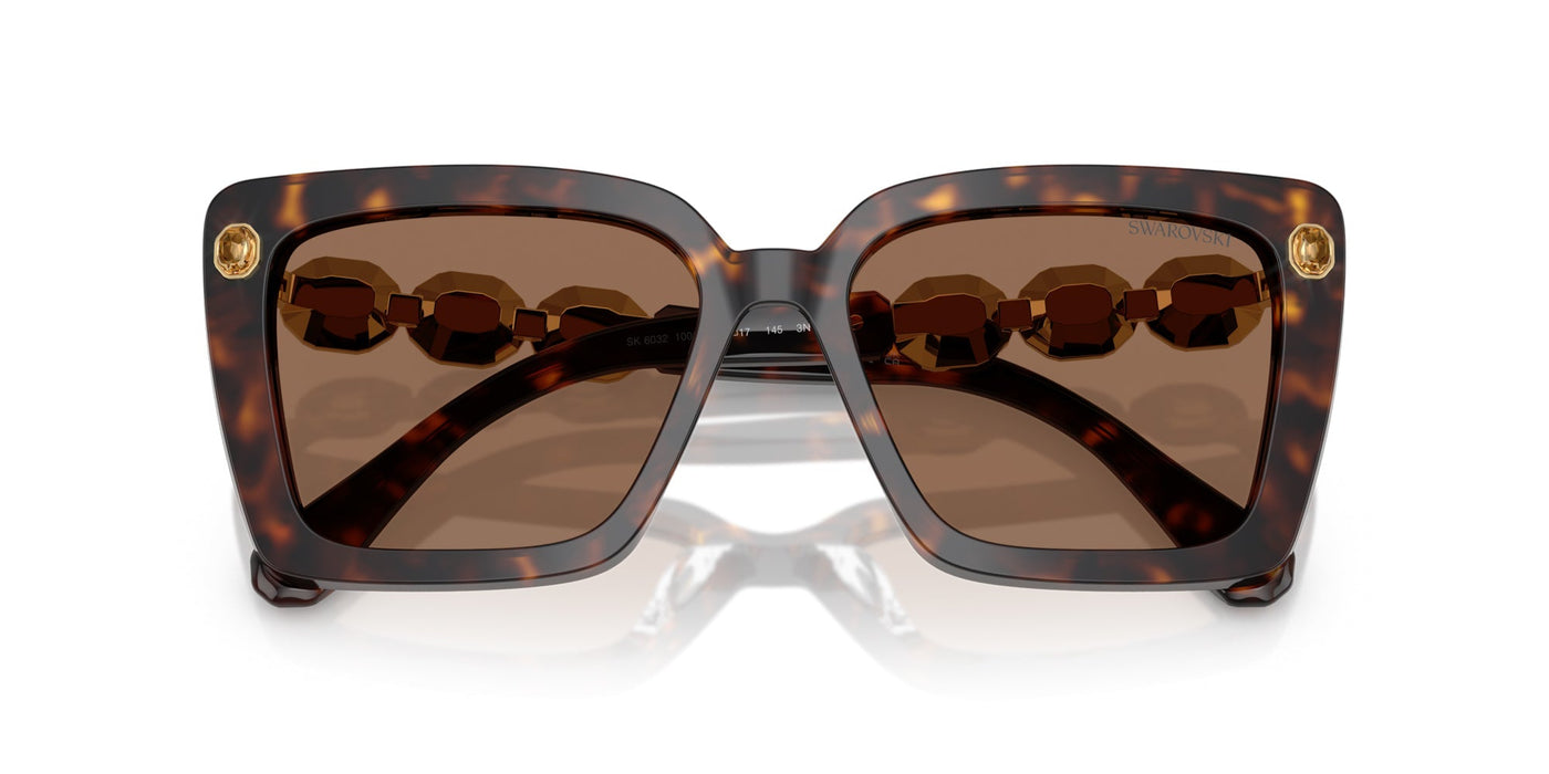 Swarovski SK6032 Havana/Dark Brown #colour_havana-dark-brown