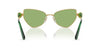 Swarovski SK7003 Gold/Dark Green #colour_gold-dark-green