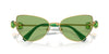 Swarovski SK7003 Gold/Dark Green #colour_gold-dark-green