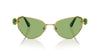 Swarovski SK7003 Gold/Dark Green #colour_gold-dark-green