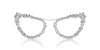 Swarovski SK7011 Silver/Clear Real Platinum Mirror #colour_silver-clear-real-platinum-mirror