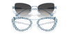 Swarovski SK7011 Matte Light Blue/Grey Gradient #colour_matte-light-blue-grey-gradient