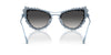 Swarovski SK7011 Matte Light Blue/Grey Gradient #colour_matte-light-blue-grey-gradient