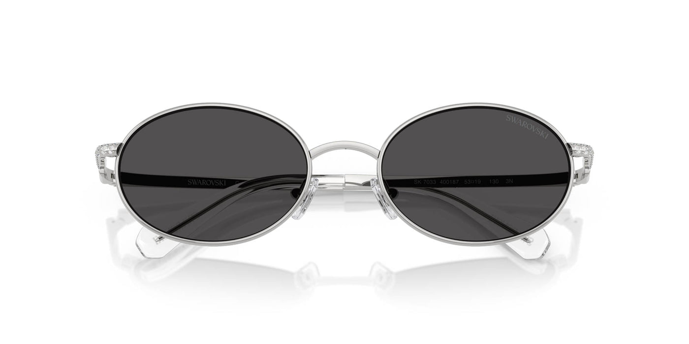 Swarovski SK7033 Silver/Dark Grey #colour_silver-dark-grey