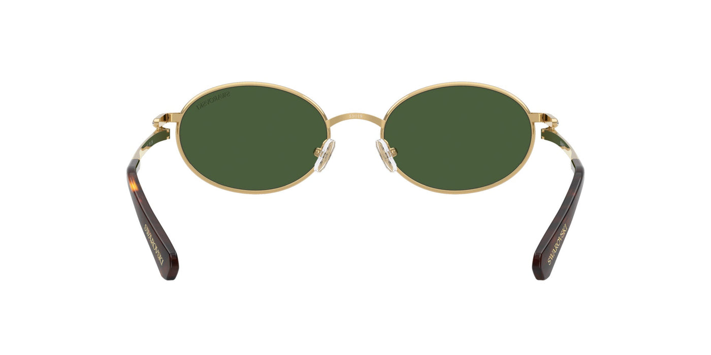 Swarovski SK7033 Gold/Dark Green #colour_gold-dark-green