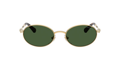 Swarovski SK7033 Gold/Dark Green #colour_gold-dark-green